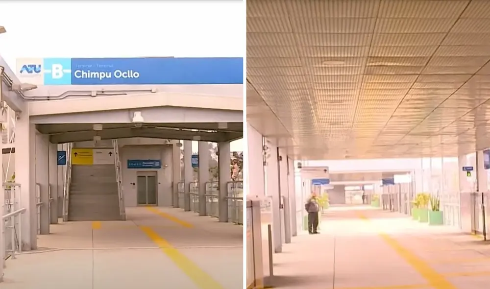 Esta estación se encuentra situada en la intersección de las avenidas Universitaria y Chimpu Ocllo. Foto: Composición La República.