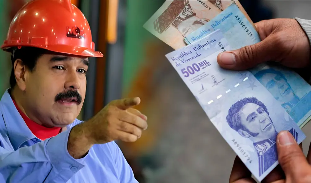 El bono de 4.600 bolívares se entregó a través del Sistema Patria vía nómina especial. Foto: composición LR/Gobierno de Venezuela/AFP