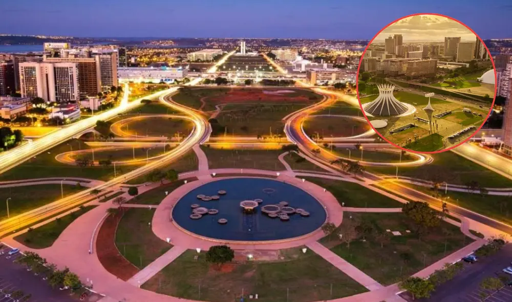 Brasilia, la capital futurista de Brasil se fundó hace más de 60 años. Foto: composición LR/ Yahoo Noticias/Travel Latam
