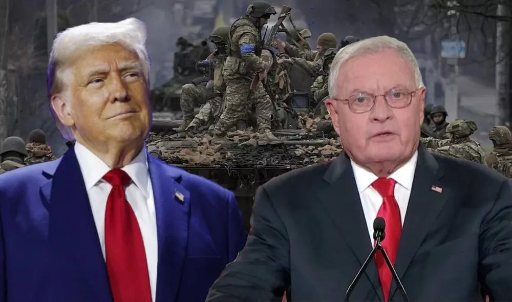 Keith Kellogg, militar en retiro es el enviado especial de Trump para la Guerra de Ucrania y Rusia. Foto: composición LR/ AFP/ CNN Keith Kellogg, militar en retiro es el enviado especial de Trump para la Guerra de Ucrania y Rusia. Foto: composición LR/ AFP/ CNN