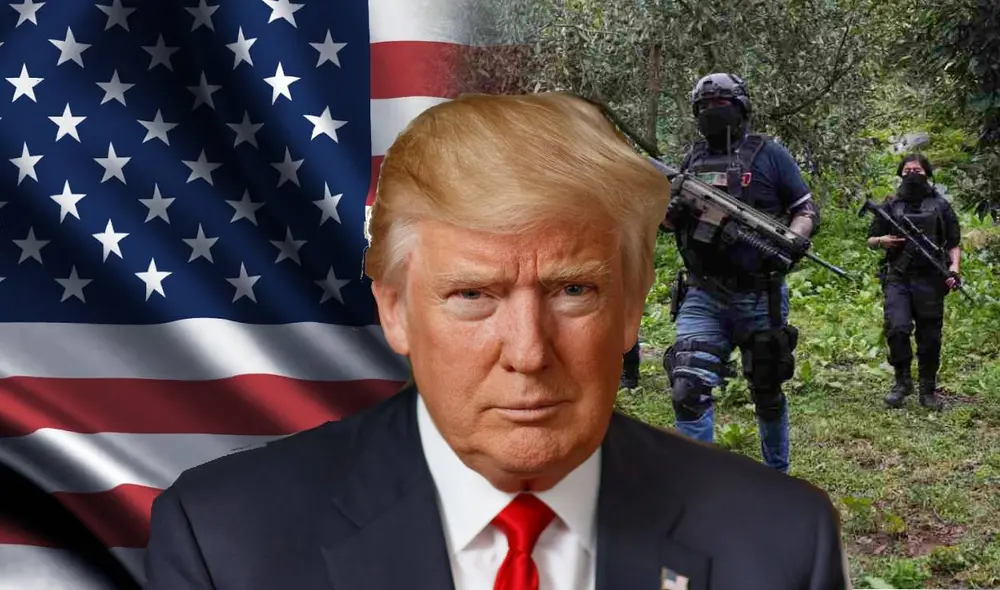 Cárteles de México estarían planeando como atacar a Trump para evitar que cierre la frontera y los ataque. Foto: composición LR/ AFP/ CNN Cárteles de México estarían planeando como atacar a Trump para evitar que cierre la frontera y los ataque. Foto: composición LR/ AFP/ CNN