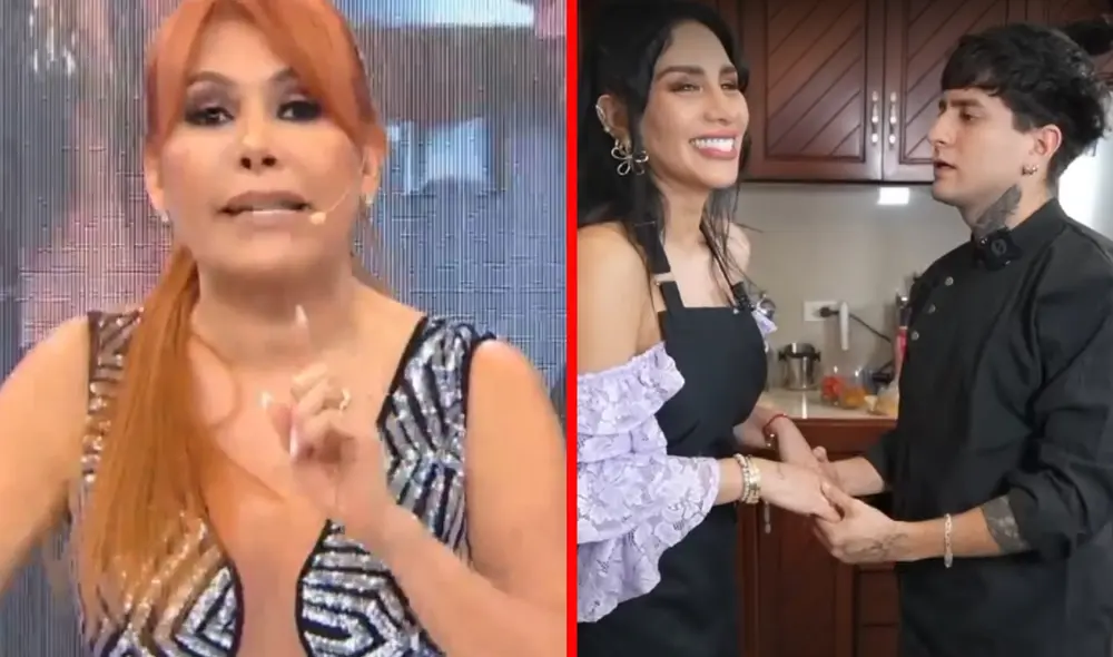 Magaly Medina en contra de Leysi Suárez por lucirse con streamer ‘Diealis’. Magaly ATV