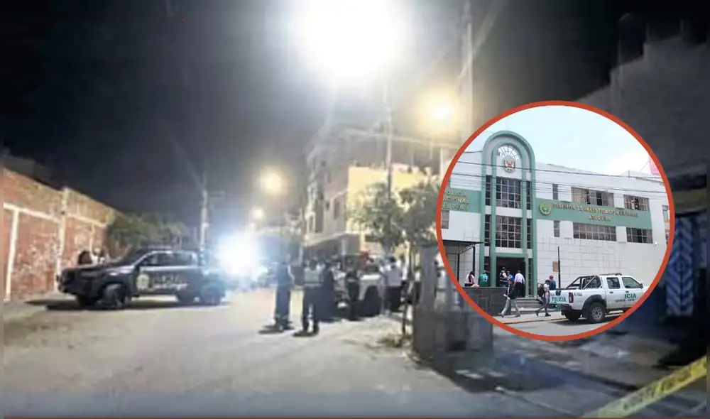 Arequipa. Víctima de homicidio fue amordazado por los criminales. Foto: composición LR/PNP