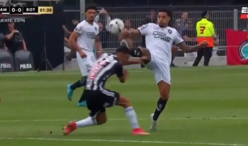 Atlético Mineiro y Botafogo son los finalistas de la Copa Libertadores 2024. Foto: captura de ESPN