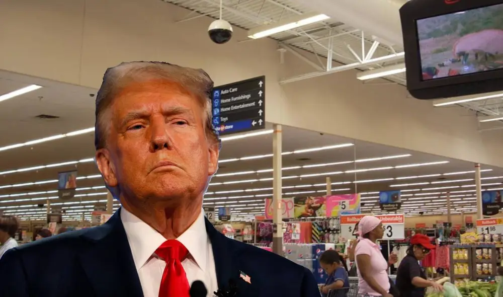 Minoristas en EE. UU. instan a comprar antes de que los aranceles de Trump entren en vigor. Foto: composición LR/ CNN