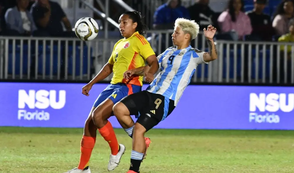 Colombia y Argentina Femenino son de las mejores selecciones de Sudamérica. Foto: AFA Colombia y Argentina Femenino son de las mejores selecciones de Sudamérica. Foto: AFA