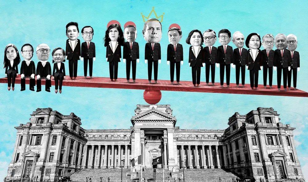 Corte Suprema: una nueva generación busca la presidencia. Ilustración: Brian Tejeda