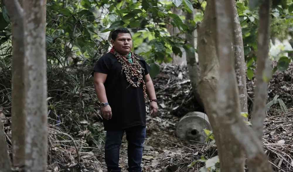José Homero Mutumbajoy es líder del pueblo inga, Colombia, desde hace doce años. Foto: Marco Cotrina/LR José Homero Mutumbajoy es líder del pueblo inga, Colombia, desde hace doce años. Foto: Marco Cotrina/LR