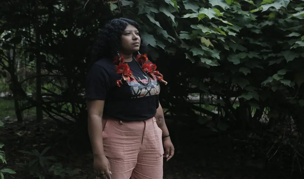 Ayrumā es la lideresa del pueblo Tuxá, que enfrenta amenazas de grandes hacendados que depredan sus tierras. Foto: Marco Cotrina/LR Ayrumā es la lideresa del pueblo Tuxá, que enfrenta amenazas de grandes hacendados que depredan sus tierras. Foto: Marco Cotrina/LR