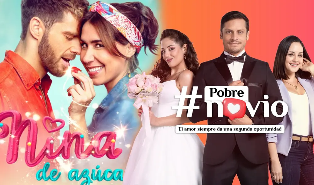 'Nina de azucar' vs. 'Pobre novio' se disputan la audiencia del público peruano. Foto: composición LR/Latina/América
