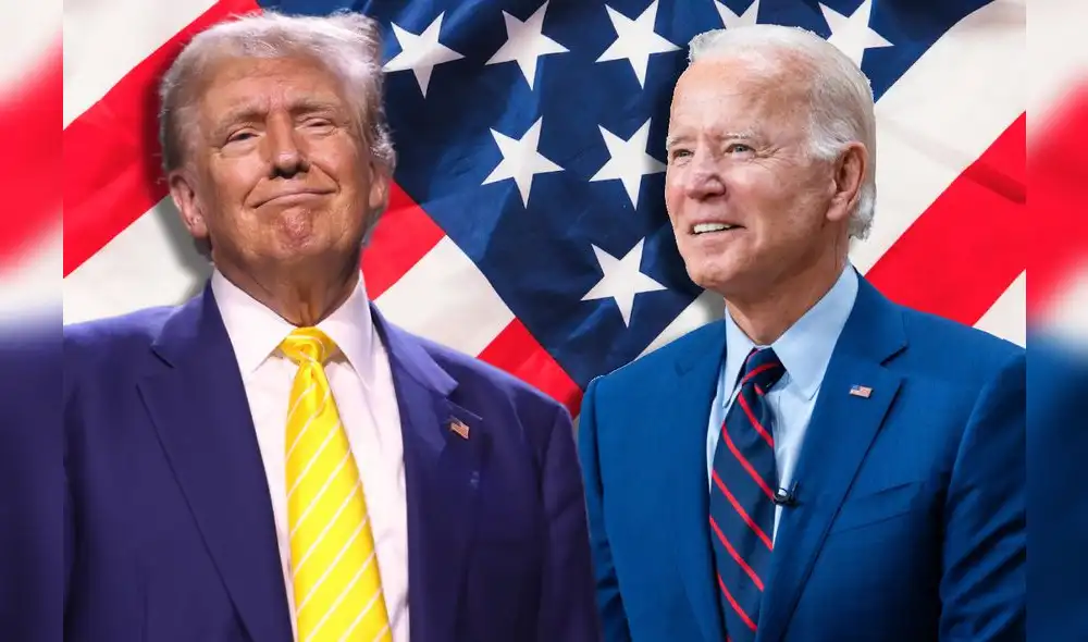 Donald Trump  compartirá el cambio de mando junto al presidente Joe Biden en USA. Foto: Composición LR/Bolsamania