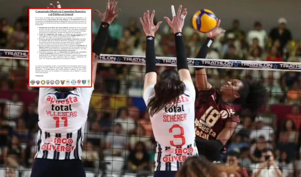 La Liga Nacional de Vóley en el Perú iba a iniciar este fin de semana. Foto: composición LR La Liga Nacional de Vóley en el Perú iba a iniciar este fin de semana. Foto: composición LR