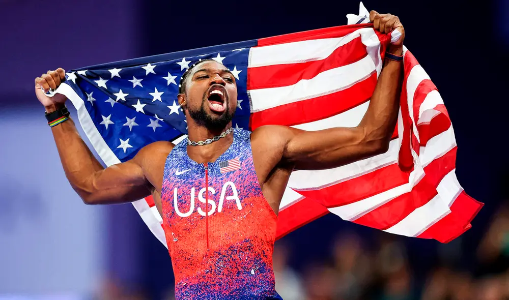 Noah Lyles cuenta con 6 medallas de oro entre todas las competencias en las que participó. Foto: difusión