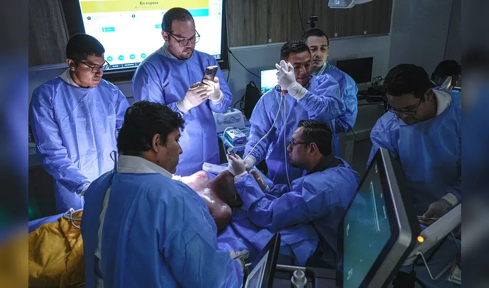 La técnica de embalsamamiento Thiel mantiene la flexibilidad de los tejidos de los cadáveres para simulación quirúrgica. Foto: John Reyes / La República