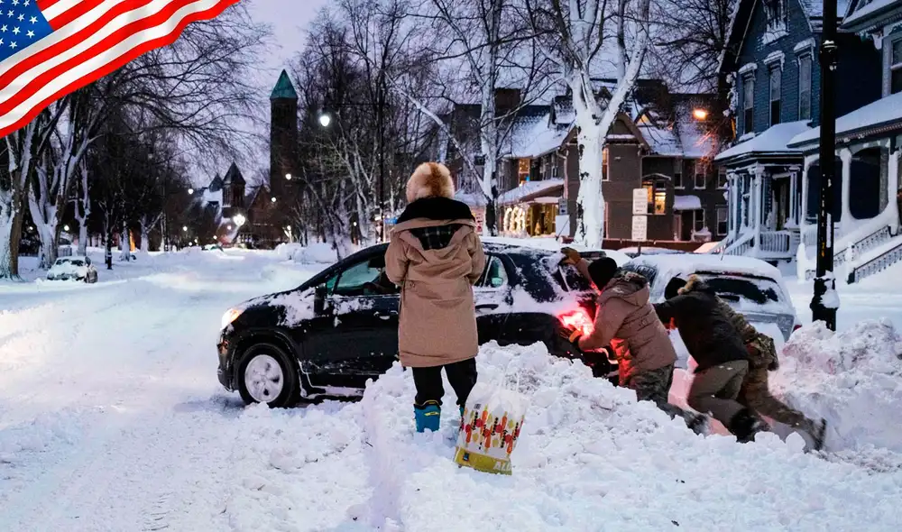 Este fenómeno climático extremo no solo dificultó los desplazamientos, sino que también provocó temperaturas extremadamente bajas que se mantuvieron hasta principios de la semana. Foto: NatGeo