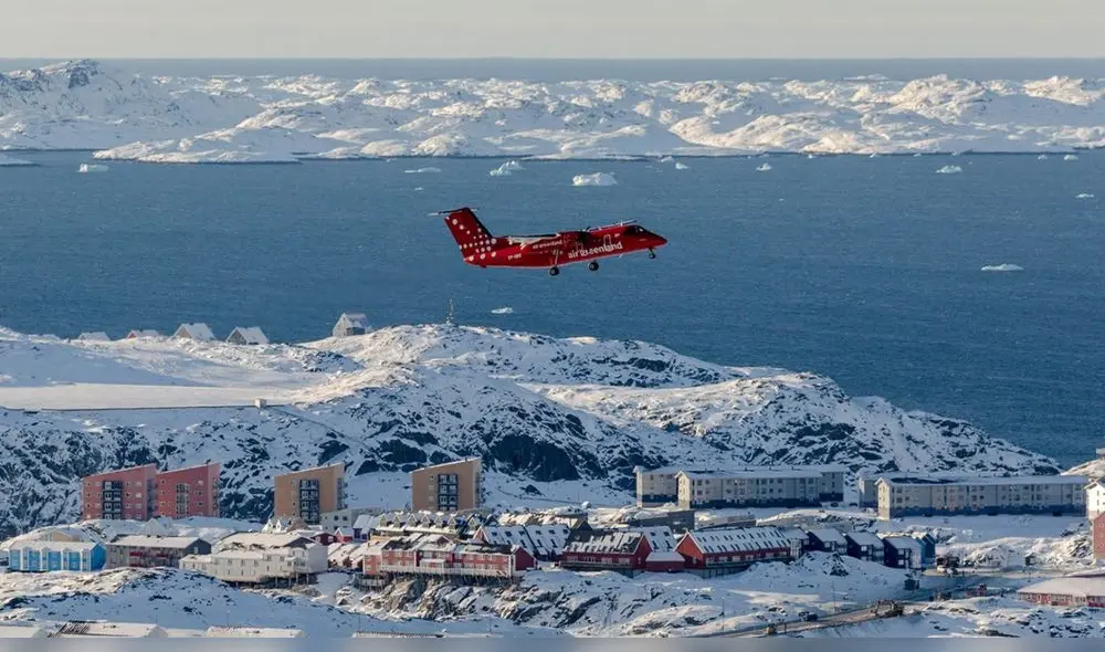 Groenlandia era considerado un punto estratégico para USA en el siglo XX. Foto: Composición LR/CNN Groenlandia era considerado un punto estratégico para USA en el siglo XX. Foto: Composición LR/CNN