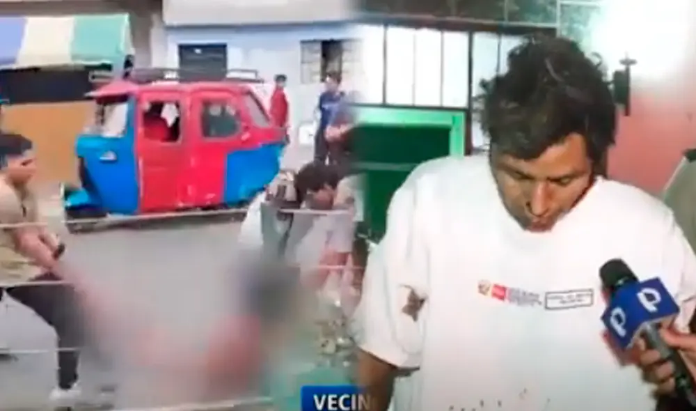 El presunto extorsionador negó haber amenazado a la familia del dirigente de mototaxis/Composición LR/Foto: Panamericana El presunto extorsionador negó haber amenazado a la familia del dirigente de mototaxis/Composición LR/Foto: Panamericana