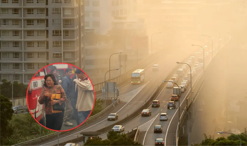 Lima es una de las ciudades de América Latina con mayor porcentaje de contaminación de aire. Foto: composición LR/El Popular/Asociación Automotriz del Perú