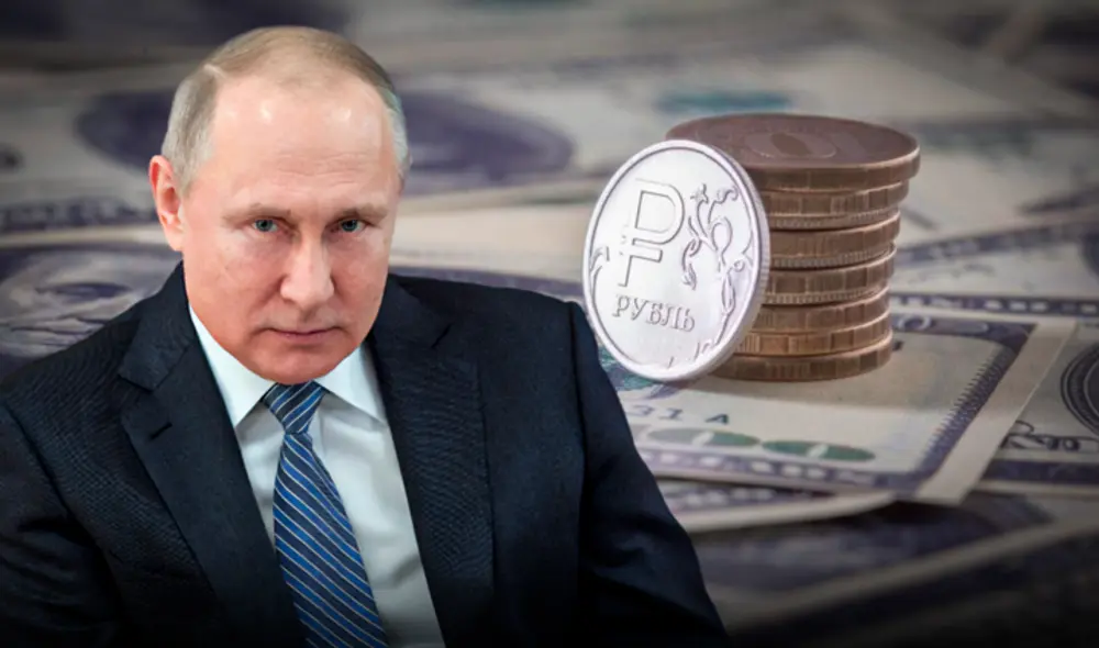 Impacto de las sanciones de EE.UU. en la economía de Vladimir Putin. Foto: composición Ariana Espinoza/LR Impacto de las sanciones de EE.UU. en la economía de Vladimir Putin. Foto: composición Ariana Espinoza/LR