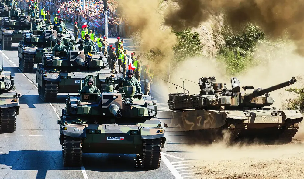 K2 Black Panther reemplazará una flota obsoleta, posicionando al país en un nivel competitivo dentro de Sudamérica. Foto: Composición