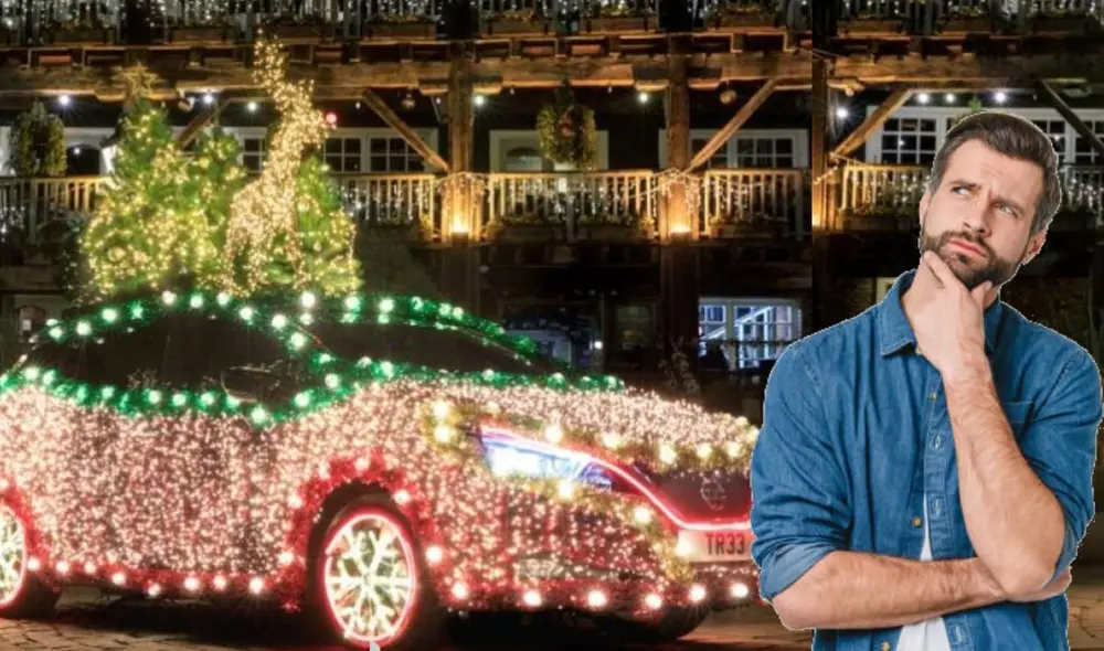 Se debe tomar ciertas recomendaciones antes de decorar tu auto con luces navideñas. Foto: composición LR/ El Tiempo Se debe tomar ciertas recomendaciones antes de decorar tu auto con luces navideñas. Foto: composición LR/ El Tiempo