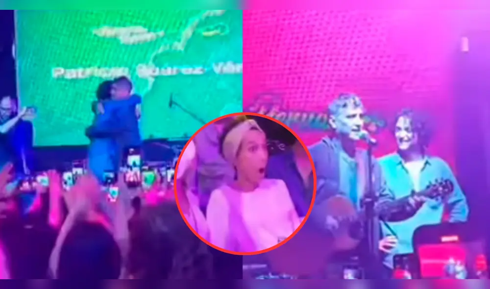 Jessica Madueño no pudo ocultar su sorpresa tras la aparición de Guillermo Dávila en concierto benéfico. Foto: Composición LR/Instagram