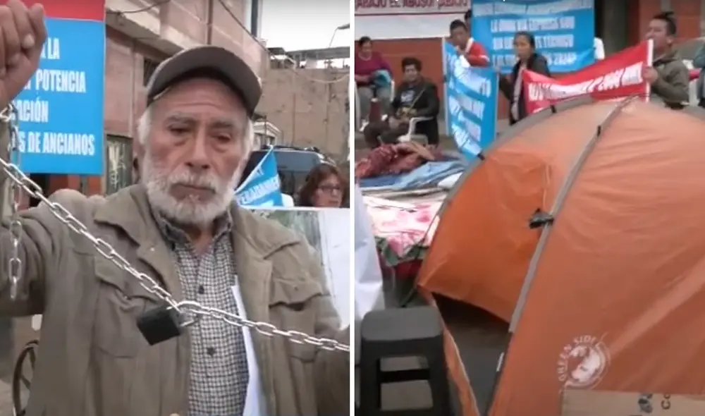 Los ciudadanos de esta zona piden a Rafael López Aliaga que los escuche para llegar a una solución. Foto: Captura Los ciudadanos de esta zona piden a Rafael López Aliaga que los escuche para llegar a una solución. Foto: Captura
