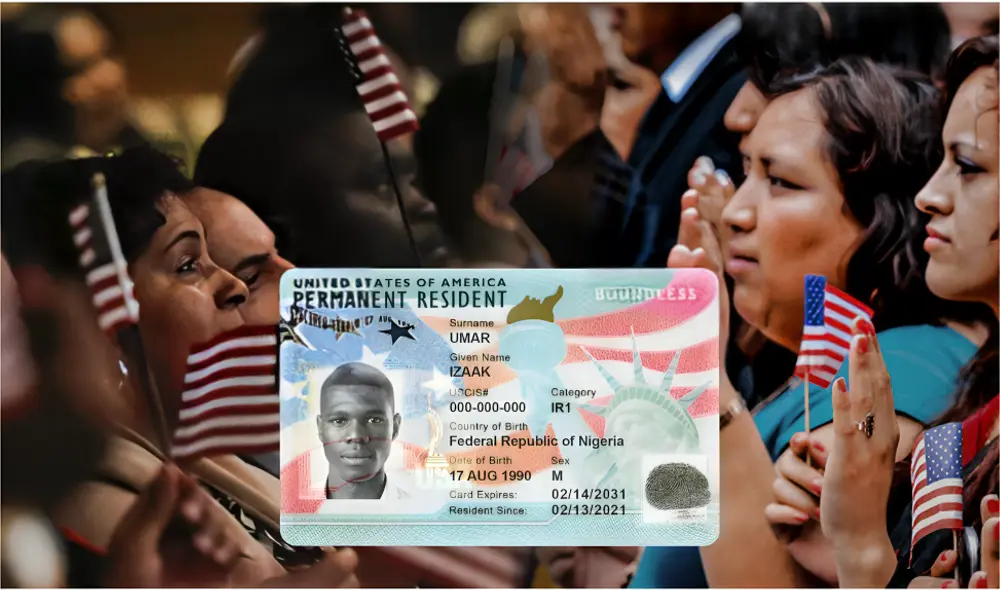 El proceso de naturalización no solo permite obtener nuevos derechos, sino también brinda la seguridad legal de ser considerado ciudadano americano con la Green Card vencida. Foto: composición LR/Univisión