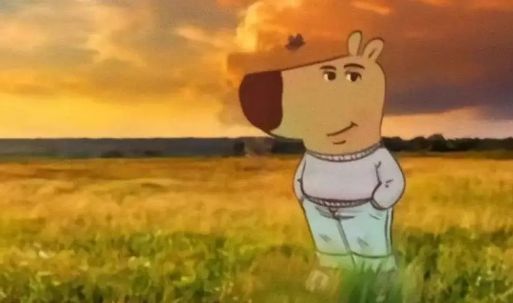 El meme del "perro chill", creado por el artista Phillip Banks se ha popularizado en Tik Tok y WhatsApp. Foto: difusión El meme del "perro chill", creado por el artista Phillip Banks se ha popularizado en Tik Tok y WhatsApp. Foto: difusión