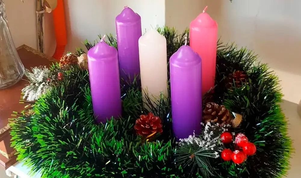 El periodo de Adviento abarca los cuatro domingos previos a la llegada de la Navidad. Foto: difusión