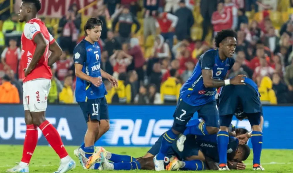 El club cardenal jugó como local ante Deportivo Pasto. Foto: Win Sports