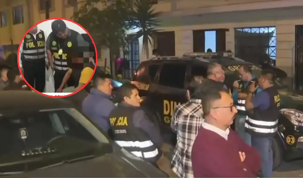 PNP rescata a empresario que había secuestrado frente a su vivienda. Foto: composición La República / captura América Noticias