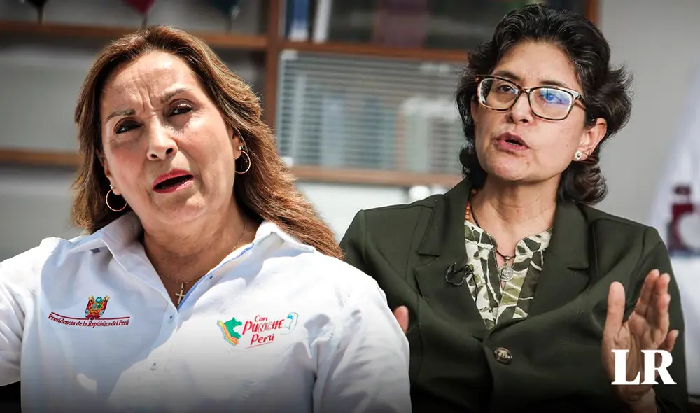 Velarde instó al Congreso a aprobar proyectos de ley que devuelvan los recursos directamente recaudados por Reniec, esenciales para el funcionamiento de la entidad. | Composición: Ariana Espinoza / La República.