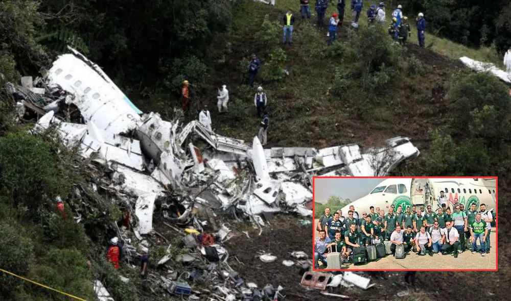 El 28 de noviembre de 2016, el accidente que involucró al plantel de Chapecoense conmocionó al mundo entero. Foto: composición LR/Cadena Ser/X