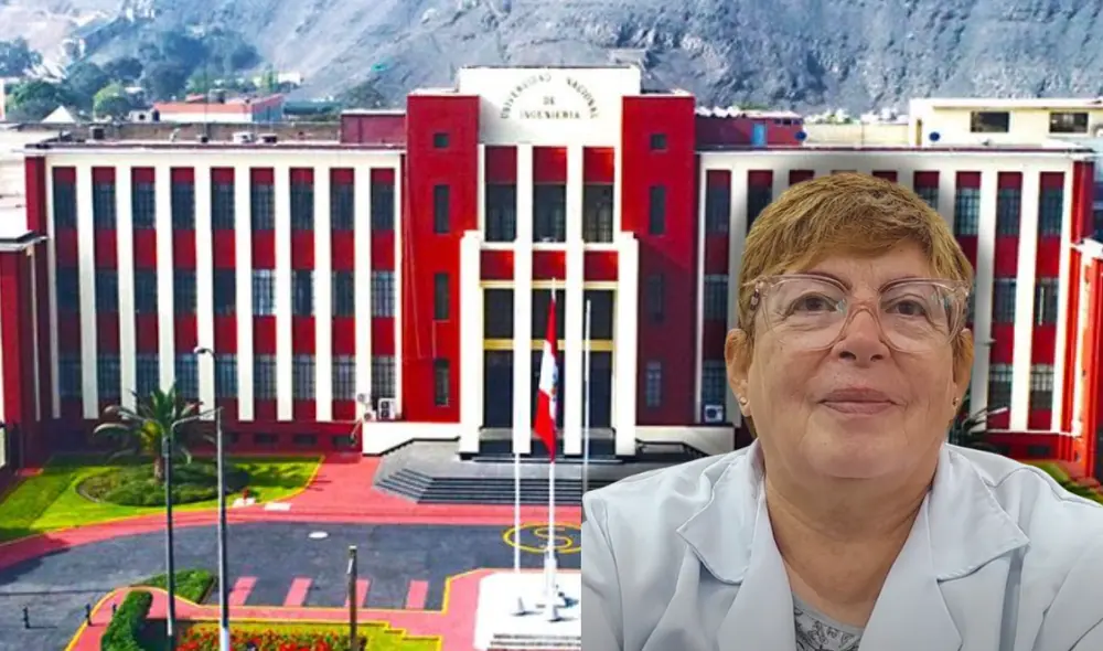 Rosa María comenzó su carrera docente en 1986 en la Universidad Nacional de Ingeniería. Foto: composición LR/El Peruano/Captura/Modesto Montoya Rosa María comenzó su carrera docente en 1986 en la Universidad Nacional de Ingeniería. Foto: composición LR/El Peruano/Captura/Modesto Montoya