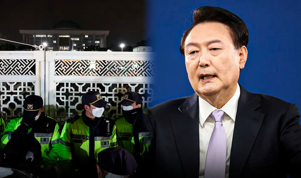 El presidente de Corea del Sur, Yoon Suk Yeol, declaró la ley marcial el 3 de diciembre. Foto: composición Ariana Espinoza/LR