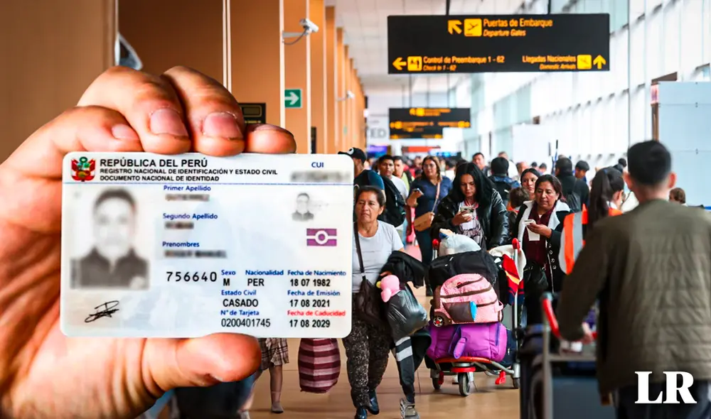 Los ciudadanos peruanos pueden viajar a ocho países de Sudamérica solo con su Documento Nacional de Identidad (DNI), según la Superintendencia Nacional de Migraciones. Foto: composición Gerson Cardoso/LR/Andina