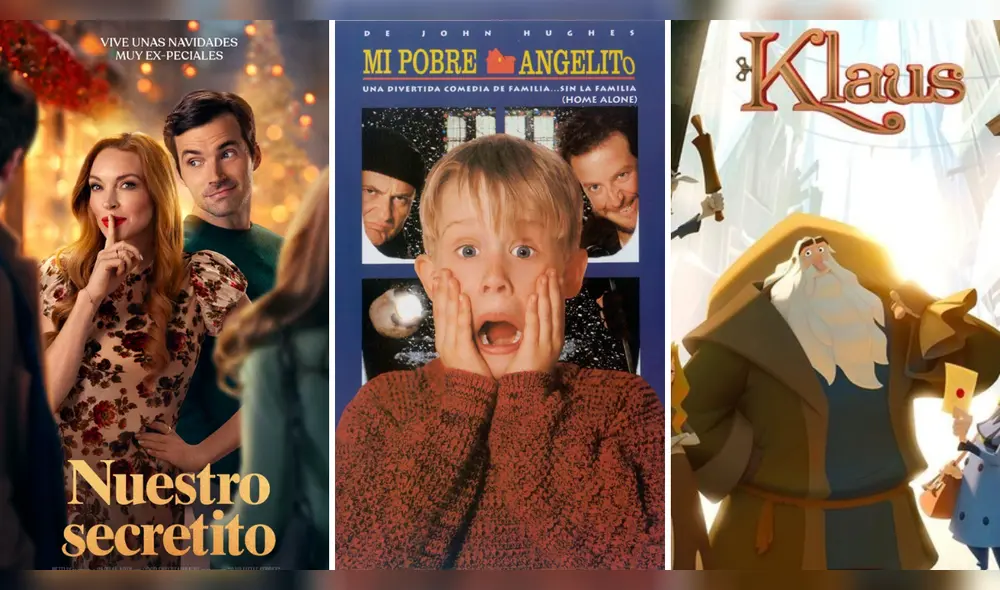 Celebra las fiestas con las mejores películas navideñas en streaming. Foto: Composición LR/Netflix/Disney+
