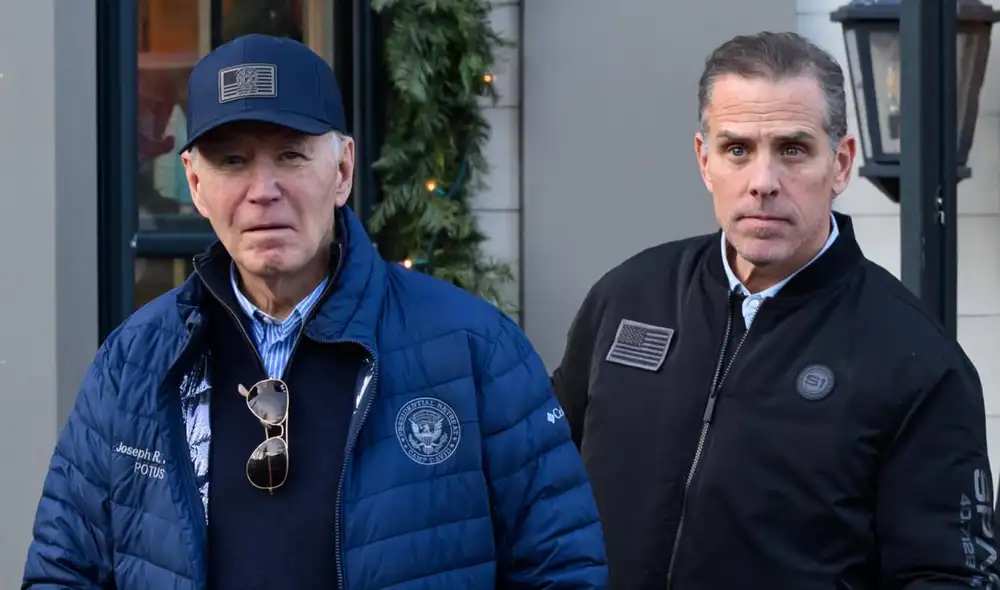 Biden argumentó que Hunter fue objeto de injusticias debido a su relación familiar, pero expertos cuestionan la legalidad y legitimidad del indulto otorgado por el presidente. Foto: France 24 Biden argumentó que Hunter fue objeto de injusticias debido a su relación familiar, pero expertos cuestionan la legalidad y legitimidad del indulto otorgado por el presidente. Foto: France 24