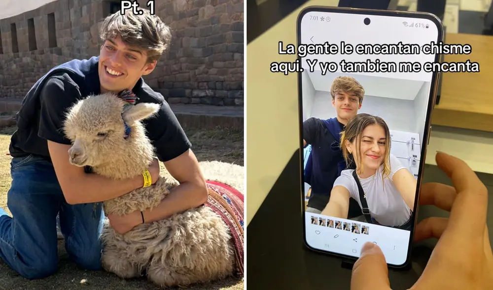 Extranjero comentó sobre su experiencia en el Perú. Foto: composición LR/ TikTok