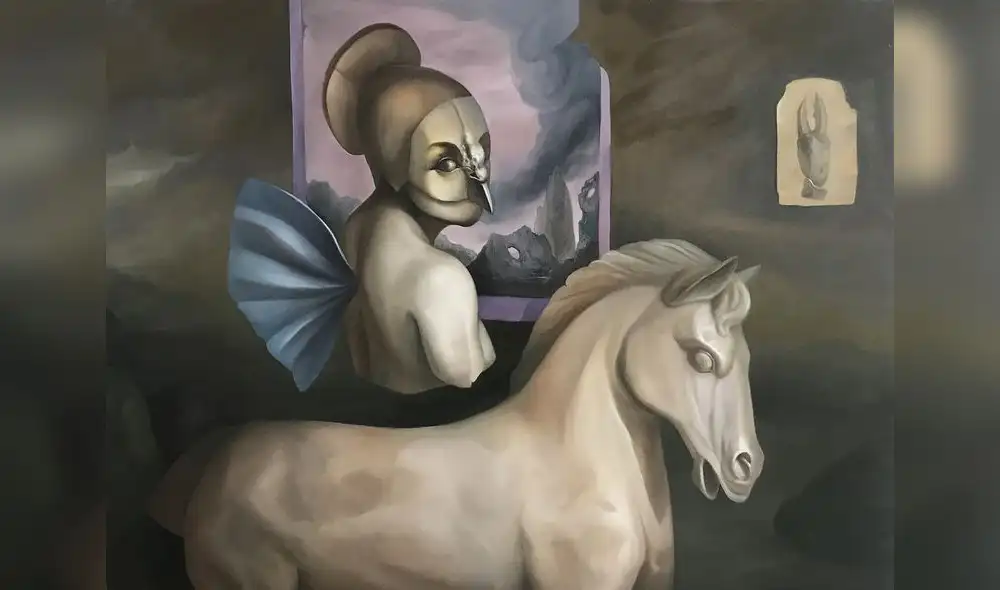 "Los laberintos de Ernst" de Lenin Vásquez. "Los laberintos de Ernst" de Lenin Vásquez.