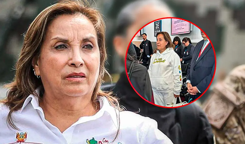 Dina Boluarte recordó el curioso momento donde fue captada con el conjunto de 'Los Simpson' Foto: composición LR