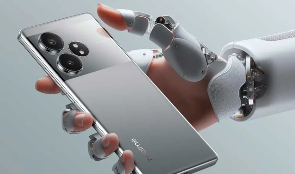 Así luce la parte trasera del Realme GT Neo6 SE. Foto: Fanáticos del Hardware