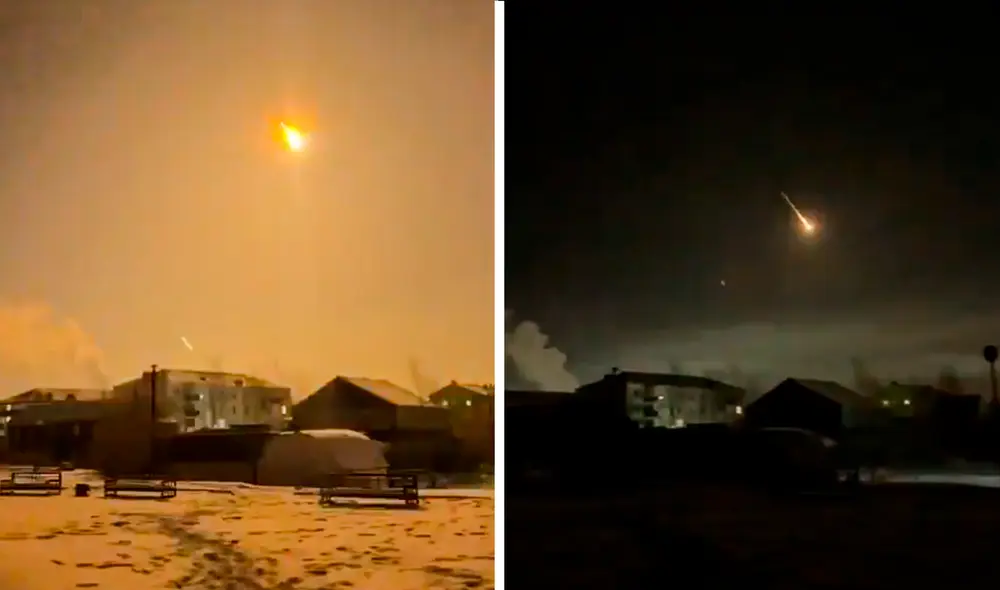 Las autoridades locales habían advertido sobre la posible llegada de este cuerpo celeste, lo que permitió a muchos prepararse. Foto: Composición LR/X. Las autoridades locales habían advertido sobre la posible llegada de este cuerpo celeste, lo que permitió a muchos prepararse. Foto: Composición LR/X.