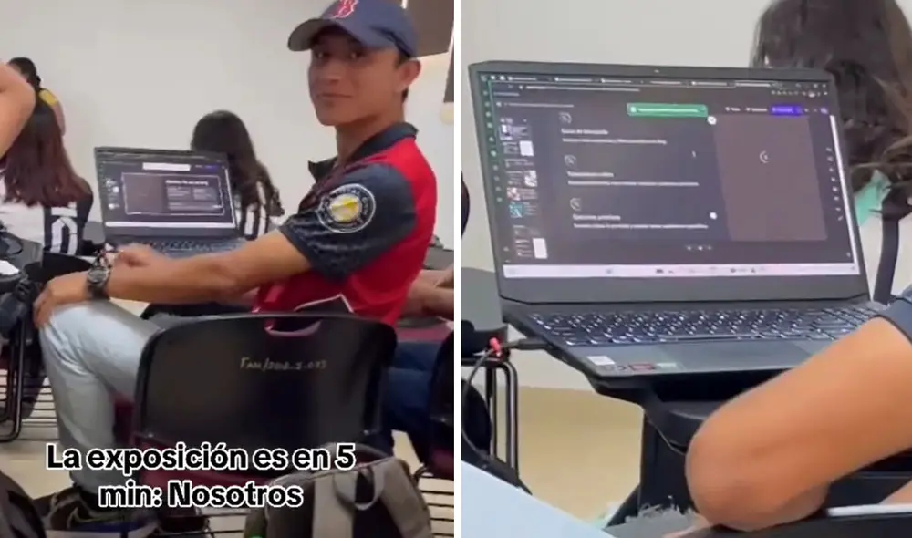 "Me encanta que los alumnos usen IA", reaccionaron algunos usuarios. Foto: composición LR/ TikTok