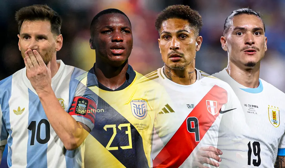 Las fecha 13 y 14 de las Eliminatorias Sudamericanas 2026 se jugarán en marzo del próximo año. Foto: composición LR