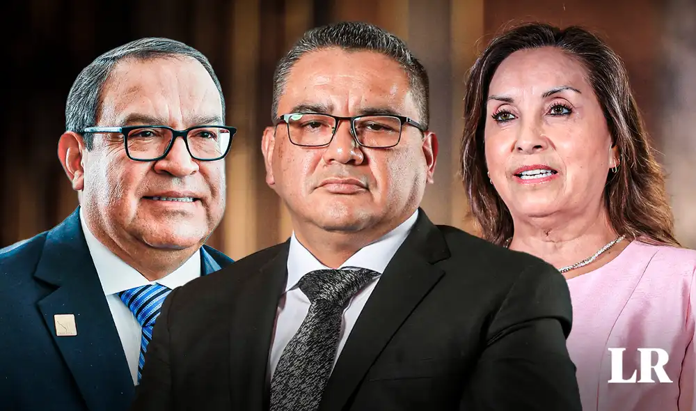 Santiváñez se refirió a las declaraciones de Otárola en declaraciones a la prensa en Palacio de Gobierno. Foto: Composición/LR Santiváñez se refirió a las declaraciones de Otárola en declaraciones a la prensa en Palacio de Gobierno. Foto: Composición/LR