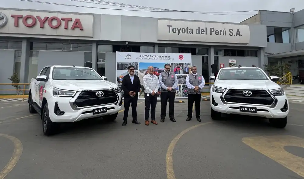 Las Hilux facilitarán el transporte de insumos y personal, mejorando la capacidad de respuesta ante desastres. Fuente: Difusión.