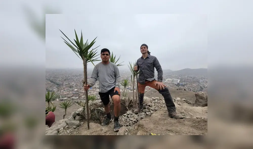 Emiliano y Ricardo son dos de los pilares del proyecto en el Cerro La Milla. Foto: LR