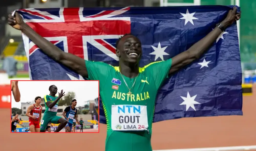 El joven atleta australiano ha acaparado la atención del mundo entero al ser comparado con Usain Bolt. Foto: composición LR/The Guardian/The Sidney Morning Herald